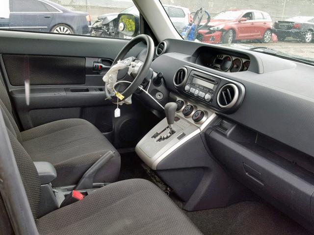 JTLKE50E091084075 - 2009 TOYOTA SCION XB BLACK photo 5