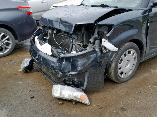JTLKE50E091084075 - 2009 TOYOTA SCION XB BLACK photo 9