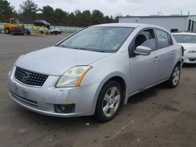 3N1AB61E07L715646 - 2007 NISSAN SENTRA 2.0 SILVER photo 2