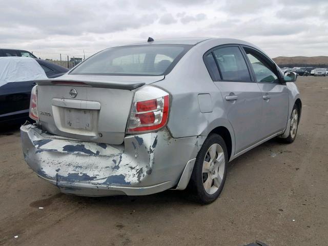 3N1AB61E07L715646 - 2007 NISSAN SENTRA 2.0 SILVER photo 4