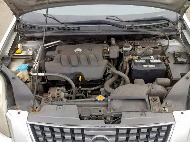 3N1AB61E07L715646 - 2007 NISSAN SENTRA 2.0 SILVER photo 7