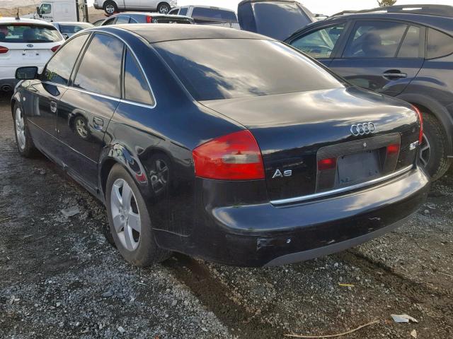 WAUED64B91N141935 - 2001 AUDI A6 2.7T QU BLACK photo 3