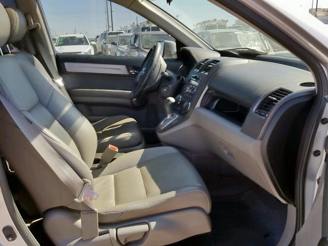 5J6RE3H77BL014808 - 2011 HONDA CR-V EXL SILVER photo 5