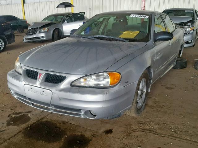 1G2NE52E45M109935 - 2005 PONTIAC GRAND AM S SILVER photo 2