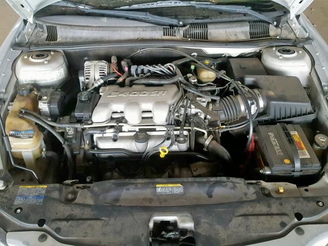 1G2NE52E45M109935 - 2005 PONTIAC GRAND AM S SILVER photo 7