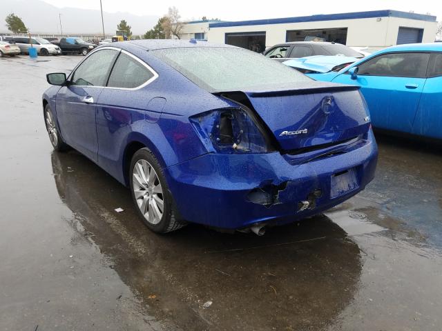 1HGCS22858A017082 - 2008 HONDA ACCORD EXL  photo 3