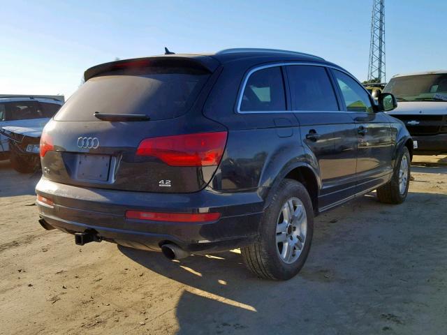 WA1CV74L49D004161 - 2009 AUDI Q7 4.2 QUA BLACK photo 4