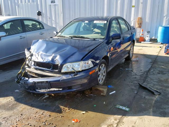 YV1VS29591F768370 - 2001 VOLVO S40 1.9T BLUE photo 2