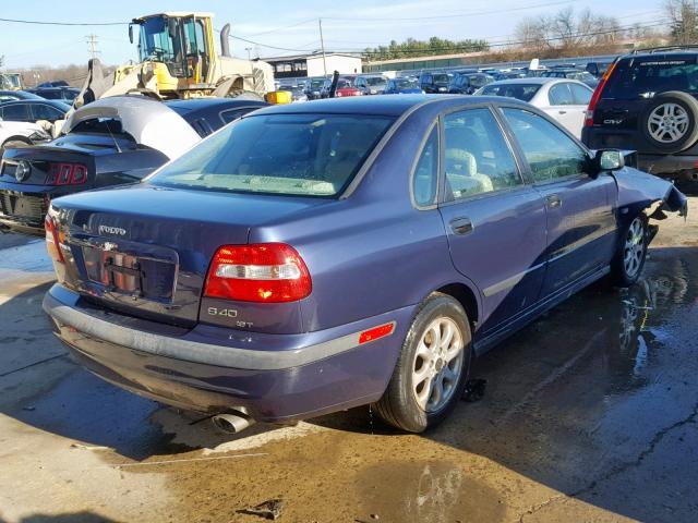 YV1VS29591F768370 - 2001 VOLVO S40 1.9T BLUE photo 4