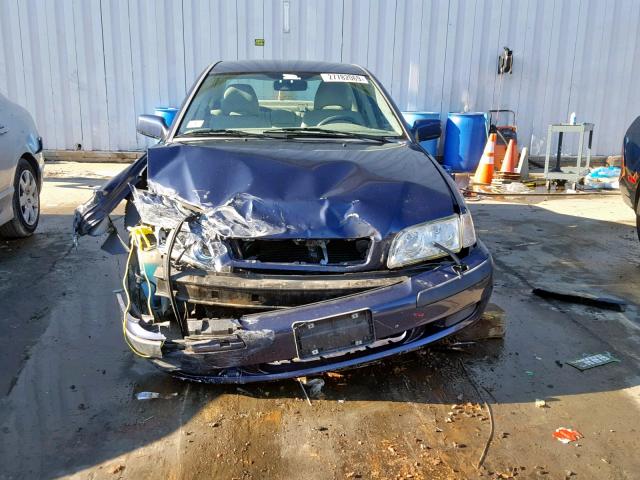 YV1VS29591F768370 - 2001 VOLVO S40 1.9T BLUE photo 9