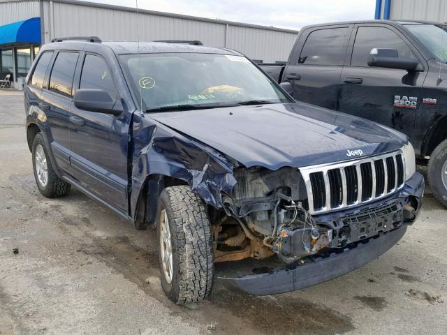 1J4GR48KX6C135862 - 2006 JEEP GRAND CHER BLUE photo 1