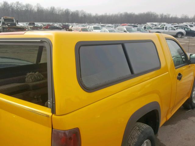 1GCCS149078141183 - 2007 CHEVROLET COLORADO YELLOW photo 6