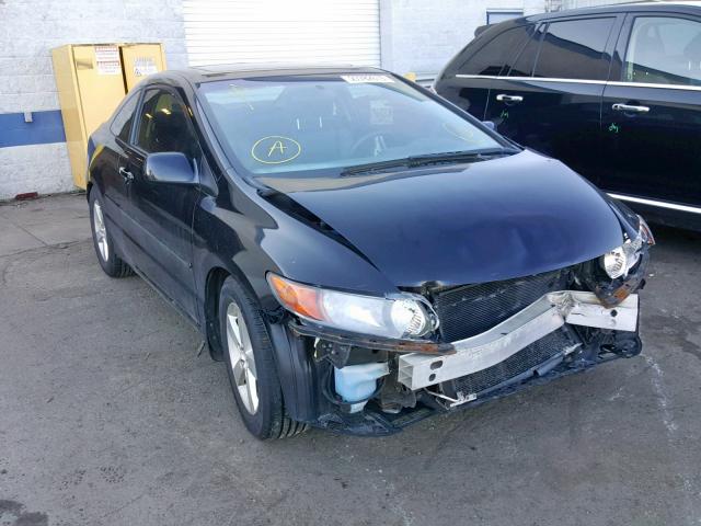 2HGFG11958H505436 - 2008 HONDA CIVIC EXL BLACK photo 1