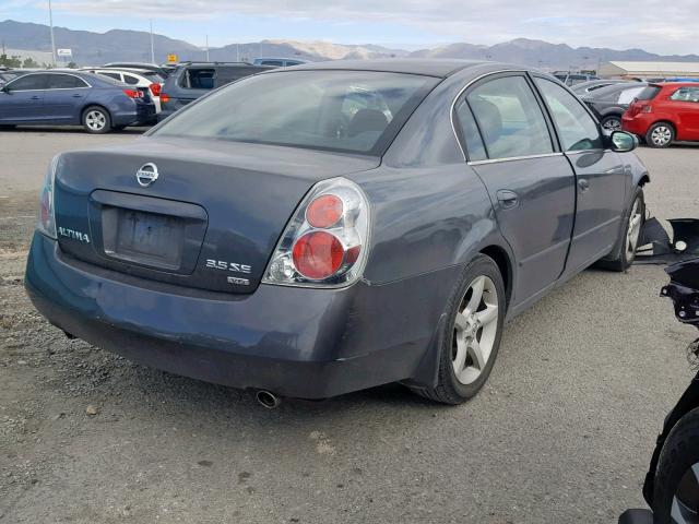 1N4BL11D55C397594 - 2005 NISSAN ALTIMA SE CHARCOAL photo 4