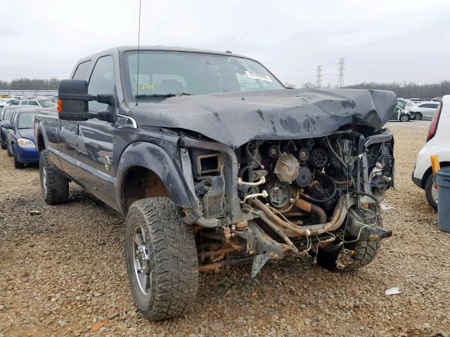 1FT8W3BT8BEA68126 - 2011 FORD F350 SUPER GRAY photo 1