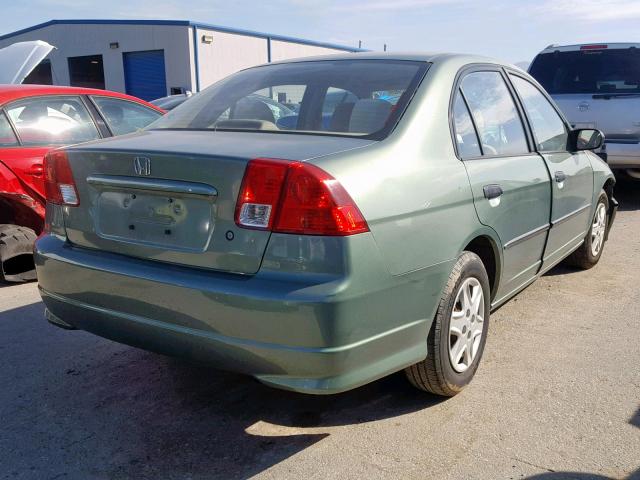 2HGES16344H536184 - 2004 HONDA CIVIC DX V GREEN photo 4