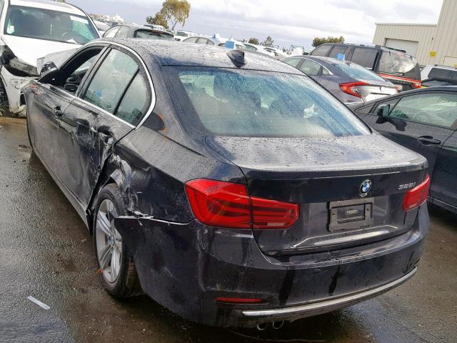 WBA8E9C59GK603685 - 2016 BMW 328 I SULE BLACK photo 3