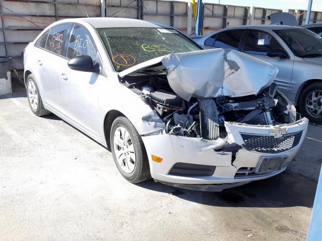 1G1PA5SH8D7225414 - 2013 CHEVROLET CRUZE LS SILVER photo 1