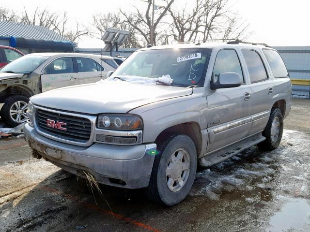 1GKEK13Z84R117265 - 2004 GMC YUKON TAN photo 2