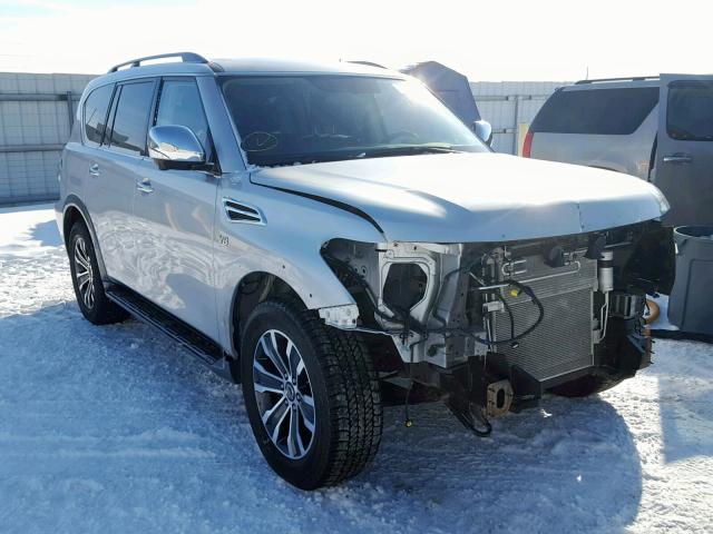 JN8AY2NC4J9558317 - 2018 NISSAN ARMADA SV SILVER photo 1