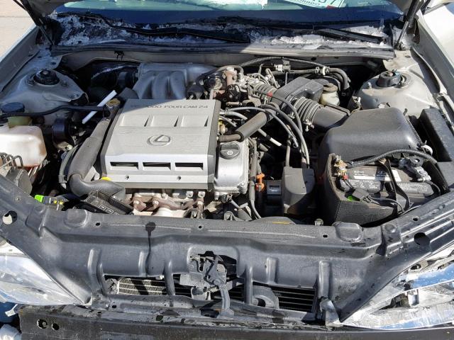 JT8BF28G5W0110926 - 1998 LEXUS ES 300 SILVER photo 7