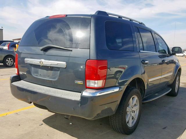 1A8HX58PX7F531851 - 2007 CHRYSLER ASPEN LIMI BLUE photo 4