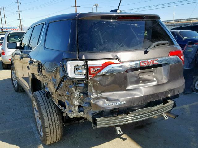 1GKKNKLA9HZ272262 - 2017 GMC ACADIA SLE GRAY photo 3