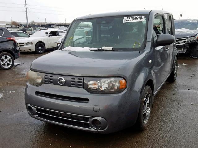 JN8AZ2KR5AT158789 - 2010 NISSAN CUBE BASE GRAY photo 2