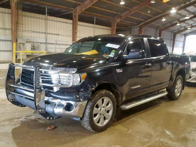 5TBEV54167S468354 - 2007 TOYOTA TUNDRA CRE BLACK photo 2