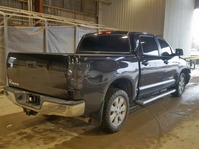 5TBEV54167S468354 - 2007 TOYOTA TUNDRA CRE BLACK photo 4