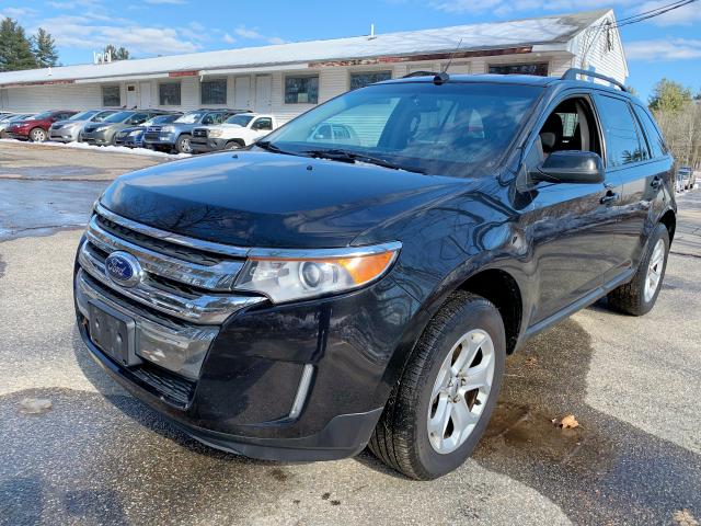 2FMDK4JC7EBB83071 - 2014 FORD EDGE SEL BLACK photo 2