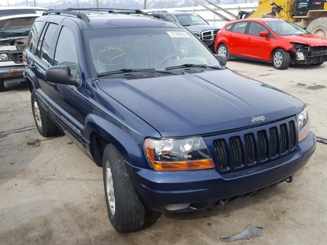 1J4GW58N5YC393296 - 2000 JEEP GRAND CHER BLUE photo 1