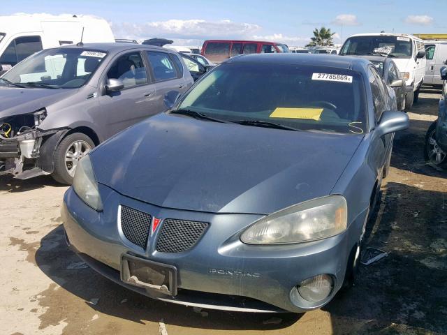 2G2WR554561160742 - 2006 PONTIAC GRAND PRIX BLUE photo 2