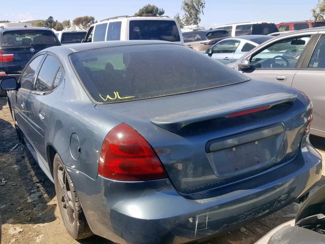 2G2WR554561160742 - 2006 PONTIAC GRAND PRIX BLUE photo 3
