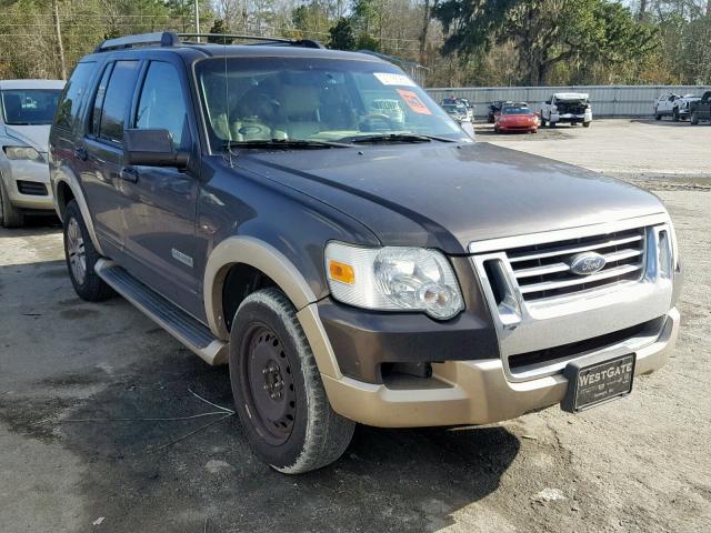 1FMEU74876UA44528 - 2006 FORD EXPLORER E GRAY photo 1