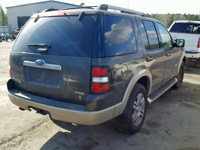 1FMEU74876UA44528 - 2006 FORD EXPLORER E GRAY photo 4