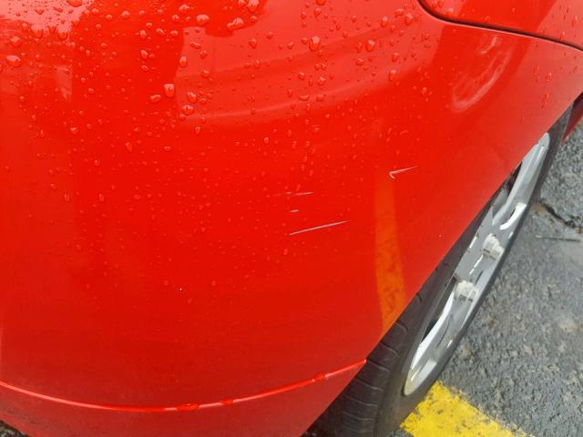 KL1TD6DE3BB157580 - 2011 CHEVROLET AVEO LS RED photo 9