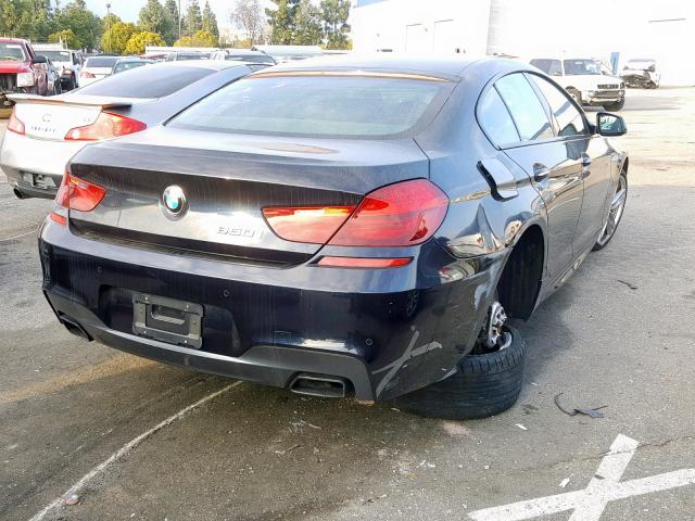 WBA6B2C50FGB99445 - 2015 BMW 650 I BLACK photo 4