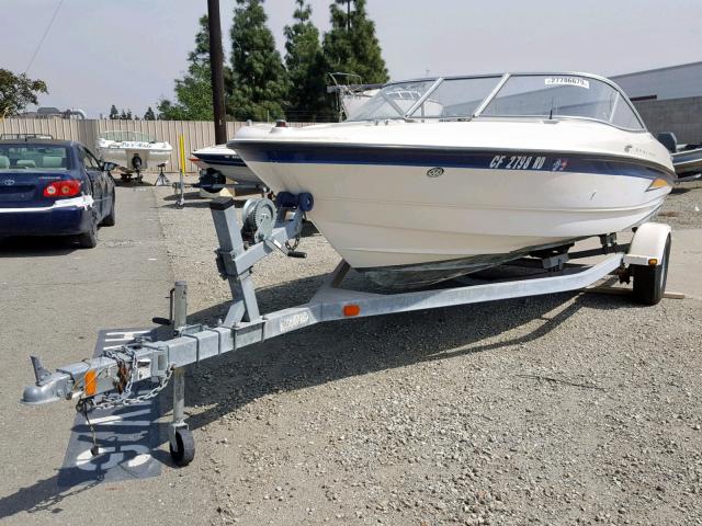 B1YJ55CXD404 - 2004 BAYL BOAT W/TRL WHITE photo 2