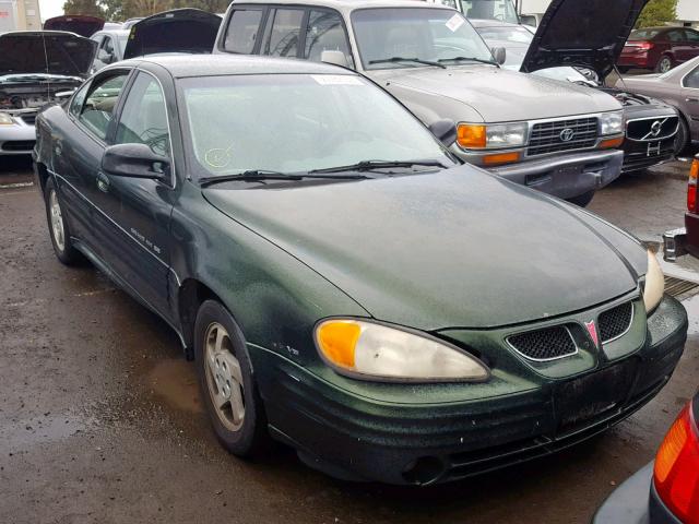 1G2NF52E2YM876670 - 2000 PONTIAC GRAND AM S GREEN photo 1