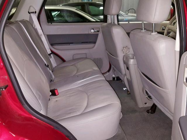 4M2CN8HG8AKJ00314 - 2010 MERCURY MARINER PR RED photo 6