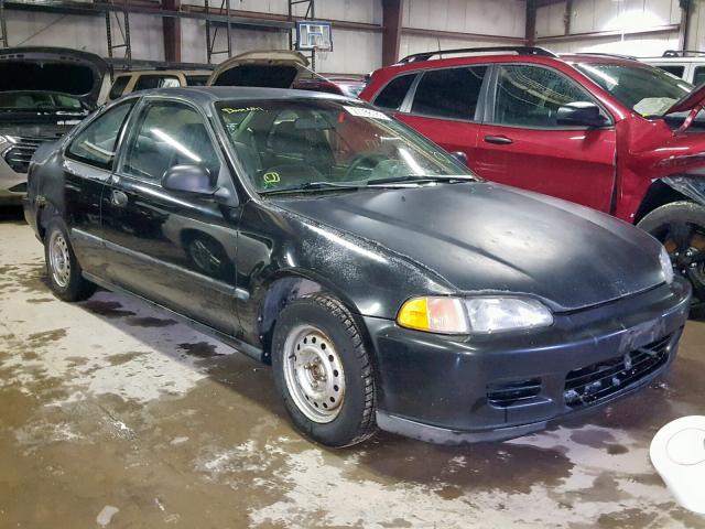 2HGEJ2122SH568457 - 1995 HONDA CIVIC DX BLACK photo 1