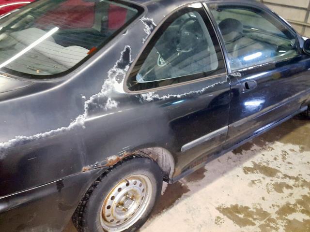 2HGEJ2122SH568457 - 1995 HONDA CIVIC DX BLACK photo 9