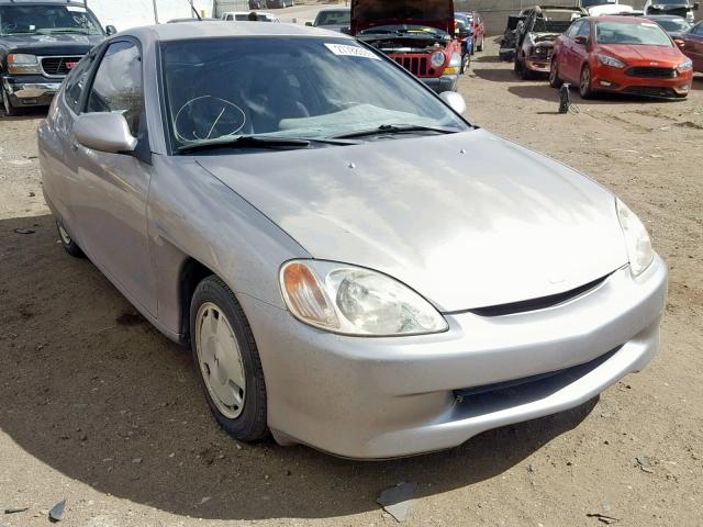 JHMZE14731T003401 - 2001 HONDA INSIGHT GRAY photo 1