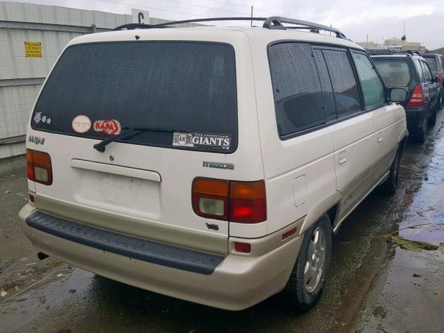 JM3LV5222V0827524 - 1997 MAZDA MPV WAGON WHITE photo 4