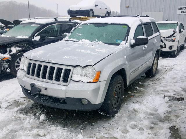 1J4PR4GK4AC146138 - 2010 JEEP GRAND CHER SILVER photo 2