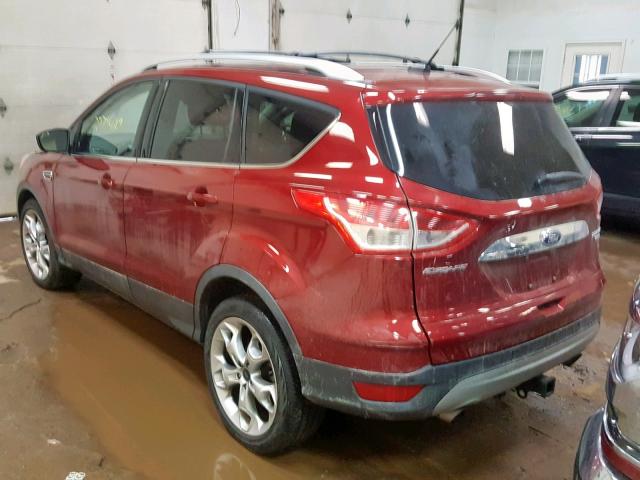 1FMCU9J9XGUB57391 - 2016 FORD ESCAPE TIT RED photo 3