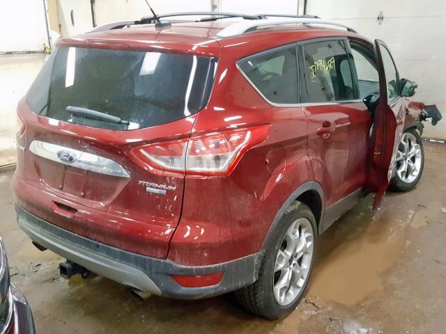 1FMCU9J9XGUB57391 - 2016 FORD ESCAPE TIT RED photo 4