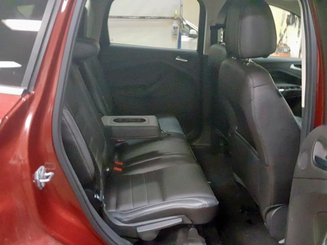 1FMCU9J9XGUB57391 - 2016 FORD ESCAPE TIT RED photo 6