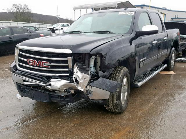 3GTP2VE74DG357579 - 2013 GMC SIERRA K15 BLACK photo 2